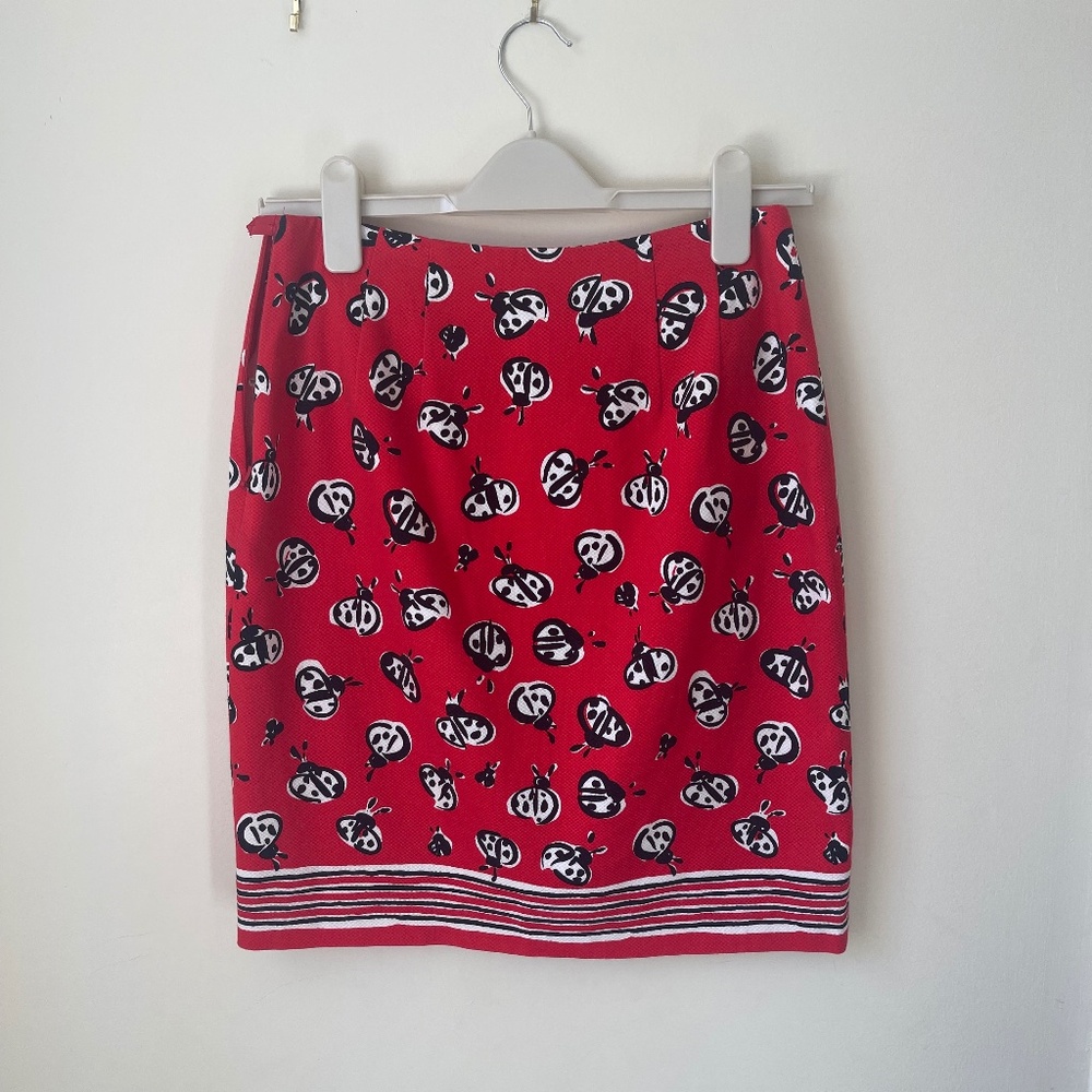 Adorable Vintage Talbots Ladybug Skirt